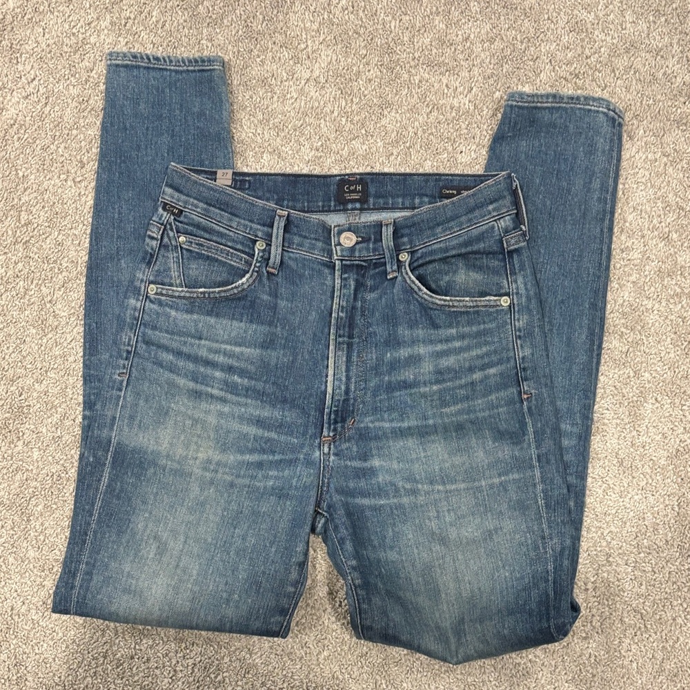 Citizens Of Humanity Women's High Rise Blue Jeans